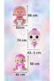 👶   Pink Baby and Girl Character Foil Balloon Set – Cute and Fun! 🎈 - 2