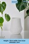 Countertop Cutlery Decorative Upright Cutlery Holder Cylinder Cutlery White Color Model 15 - 2