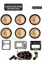 Set of 6 Mini Size Tart Molds with Removable Base, Carbon Steel Cake Mold, 10 cm - 2