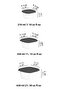 13-Piece Square Food Storage Container Set - Microwave and Freezer Safe Storage Container Anthracite - 6
