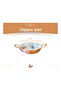 Copper Pan with Carved Embroidery and Ruffles, Shiny, 25 cm - 8