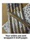 Gold Patterned Pelur Paper Gift Package 50X70 Size 10 Pieces - 3