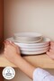 Elegance Bone Favaro 38 Piece Breakfast Set for 6 People Gold - 8