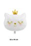 Cat Foil Balloon Cat Themed Balloon Cat Concept Birthday Balloon