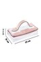 Ns Clearstyle Transparent and Functional Makeup Bag – Pink (21X11X7.5 cm)