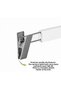 White Wood Look Pants and Skirt Hanger Premium Special Series 24 Pieces - 4