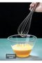 Set of 3 Steel Beater Egg Beater Cake Beater Soup Beater 20-25-30 cm - 4