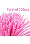 Pink Colored 50 Pieces Chenille, Feather Wire, Educational Chenille Set, 30 Cm, Plush Wire - 8