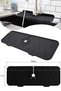 Anthracite Water Catcher Faucet Mat Protective Mat for Kitchen and Bathroom - 2