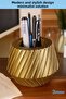 Pen Holder Desk Pen Holder Organizer Pen Holder Gold Color Model 21 - 4