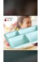 5-Eye Dining Hall Children's Serving Polycarbonate Plate - Unbreakable Table D'Hôte, Plate, Table D'Hôte 5 Compartments (50 Pieces) - 4