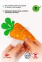 DIY Felt Sewing Crafts for Kids Carrot Educational Toy for Children 3 Years Old and Above - 2