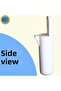 Furniture Riser Coffee Table Sofa Tv Unit Seat Leg Base Feet Matte White 15 cm - 4