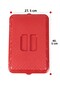 Plastic Borcam Cover Rectangular Red - 3