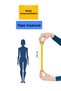 Tape Measure Body Measuring Tape Measure for Waist Dying Classic Tailor Tape Measure Double Sided Tape Measure