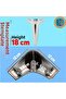 Furniture Sofa Sofa Bed Coffee Table TV Unit Base Sofa Leg Chrome Color 18 Cm Leg - 2