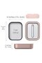 Microsteel Leakproof Featured Rose Gold Lunch Box - 2