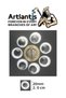 Moving Eye Black 20 mm 150 Pcs 1 Pack Moving Eye 20mm Hobby Design Kindergarten Nursery Activity Craft - 7