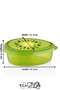 Stylish Design Storage Container with 4 Leakproof Lids - 4