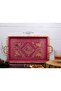 Rectangular Handle Copper Serving Tray 39 cm - 4