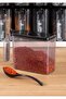12-Piece Self-Adhesive Countertop and Wall-Mounted Spice Rack Set with Stands and Spoons - 2