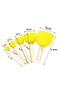 5 Pcs Printing Pom-Pom Sponge Set - 2