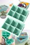 Food Grade Silicone Xxl 6-Piece Large Size Multi-Purpose Ice Mold Green 2 Pieces