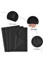 Pelur Paper - 20x30 Cm A4 - 100 Pieces Black Color - 7