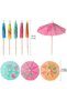 Vip 12 Pcs Cocktail Umbrella 12 Pcs Cocktail Umbrella Colorful Cocktail Umbrella Cocktail Accessories - 4