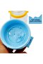 Pastel Blue Deer Figured 500 ml Children's Water Bottle with Straw and Carrying Strap - 4