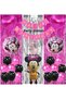 Minnie Mouse Concept Birthday Party Balloon Set Age 5 Minnie Mouse Theme Party Balloon Set