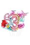 Little Mermaid Ariel 3 Years Old Balloon Set Little Mermaid Balloon Set Mermaid Ariel Birthday Set