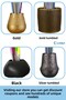 Pen Holder Desk Pen Holder Organizer Pen Holder Gold Color Model 21 - 8