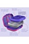 Kids Chill 4 Compartment Lunch Box Electric Violet - 3