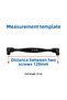 Furniture Handle Kitchen Cabinet Drawer Cabinet Handles Cover Handle Handle Black 128 mm Metal - 3