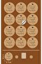 Kraft Sticker Kuşe 108 Pieces (3.7 cm) – Prepared with Love for You – a Quality Label - 2