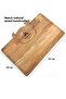 Beech Cutting Board Handmade Presentation Board BBQ Cutting Board - 5