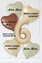 Heart and Age Number Balloon Birthday Balloon Set for 6 Years Old - 2