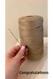 500 gr Jute Rope Straw Rope Linen Rope - ( 480 - 520 Meters ) - 2
