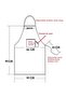 ADJUSTABLE LEATHER DETAILED APRON ALPAKA FOR COOKER/SHEF/GARSON/BERBERBER (BEGRANCE-KD 10022) - 6