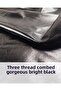 Three Thread Bright Plaster Black Color Width: 150 - 2