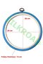 No:4 Round Blue Plastic Panel Pulley - 20,cm - 10mm