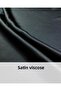 Satin Viscose in Black Color (Width 150 cm X Length 100 cm) - 3