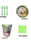 Safari Licensed Birthday Party Set for 8 People - 3