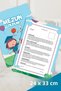 I Graduated Kids 2 A4 Kindergarten Development Report Card Cover (Container) 10 Card Ornament - 2