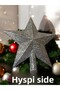 Christmas Pine Tree Hill Silver Color Bright 15 cm Gray Color Christmas Hill Star - 4