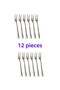12 Pieces Seafood Fondue Forks Fondue Set Forks Olive Lemon Fruit Chocolate Forks Nehir 18-10