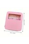 Set of 8 Soft Silicone Handles Pink Bag Crochet - 4