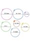 Colorful Plastic Pulley 6 Size