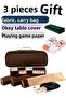 Eser Oval Okey Set, Natural Wooden Okey Set (101 Okey Game Set) 1St Classroom Massive Gifted